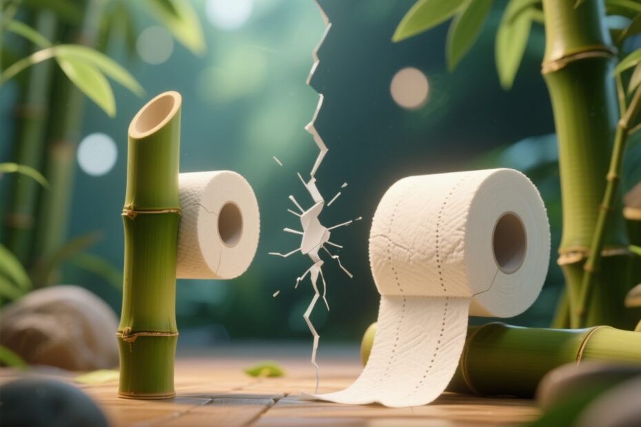 Descubra o QingYa Papel Higiênico de Bambu Premium