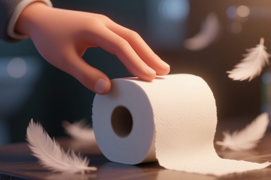 QingYa Papel Higiênico De Bambu O Futuro do Banheiro