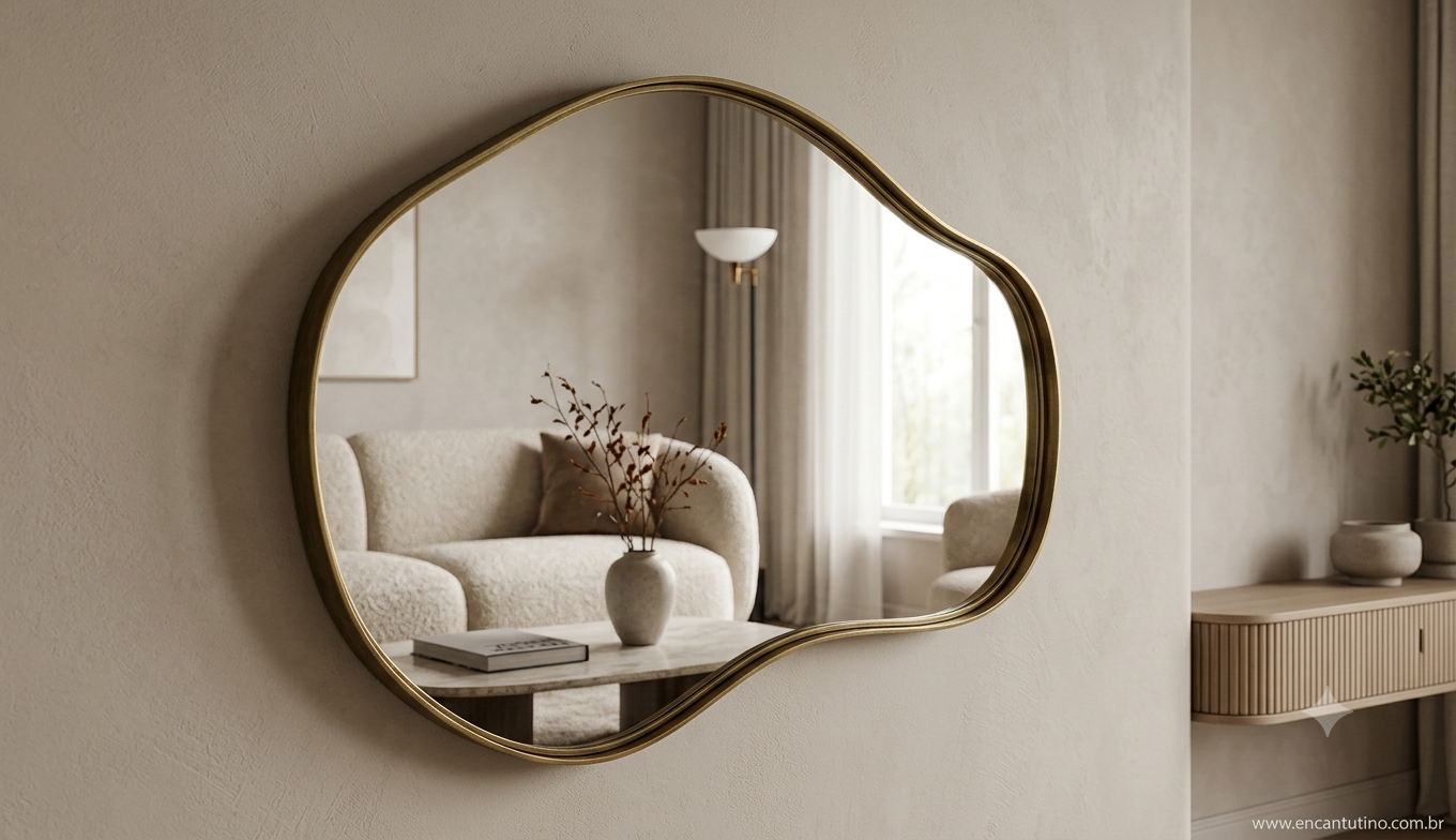 Seleção de espelhos decorativos para casa
